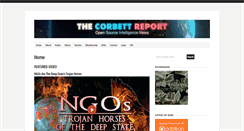 Desktop Screenshot of corbettreport.com