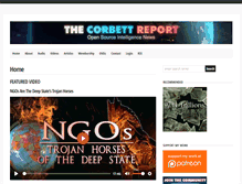 Tablet Screenshot of corbettreport.com